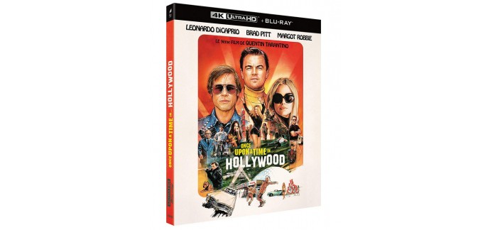 Amazon: "Once Upon a Time… in Hollywood" en 4K Ultra HD + Blu-ray à 20,99€
