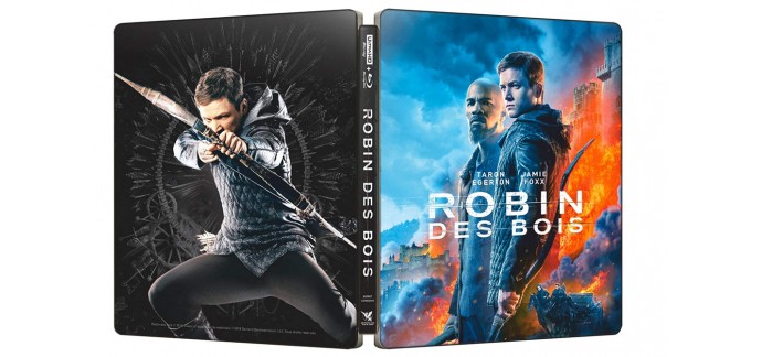 Amazon: Robin des Bois en Édition Limitée SteelBook 4K Ultra HD + Blu-Ray à 17,99€