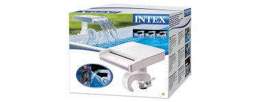Amazon: Cascade pour piscine LED Multicolore INTEX à 37,99€
