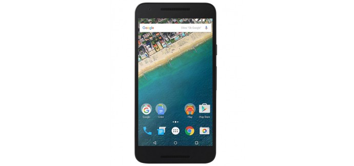 Amazon: Smartphone 5,2" LG Nexus 5X - 12 MP, 16 Go, Simple Nano-SIM, Android, Noir à 129,99€