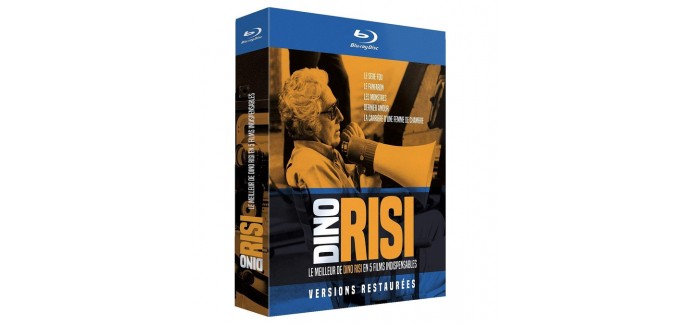 Amazon: Coffret Blu-Ray 5 films - Dino risi à 32,78€
