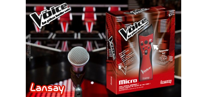 TF1: 1 micro karaoké The Voice à gagner