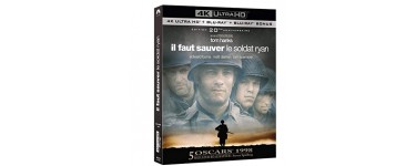 Fnac: Il Faut sauver Le Soldat Ryan en 4K Ultra HD Blu-Ray - Édition 20ème Anniversaireà 14,99€