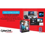 Byothe: 2 licences du logiciel de montage vidéo PowerDirector 19 Ultimate à gagner