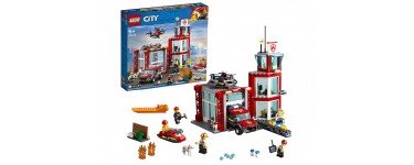 Amazon: LEGO City La caserne de pompiers - 60215 à 39,90€