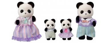 Amazon: Figurines Sylvanian Families - La Famille Panda, 4 Figurines à 18,49€