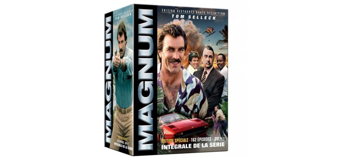 Amazon: Coffret Blu-Ray Magnum - L'intégrale, Edition Spéciale à 99,99€