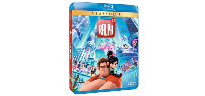 Amazon: Ralph 2.0 en Blu-Ray à 13,08€