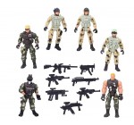 Amazon: 6 figurines soldats militaires avec des armes à 12,59€