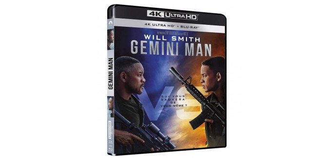 Amazon: Gemini Man en 4K Ultra HD + Blu-Ray à 13,93€