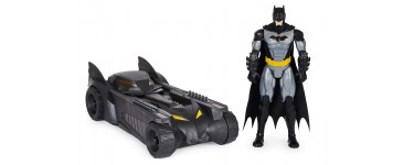 Amazon: Pack Batmobile + Figurine Batman DC Comics 30cm à 25,99€