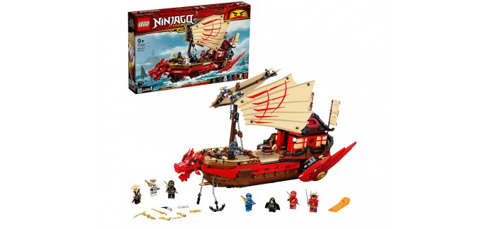 Amazon: LEGO NINJAGO Legacy Le QG des ninjas - 71705 à 109,99€