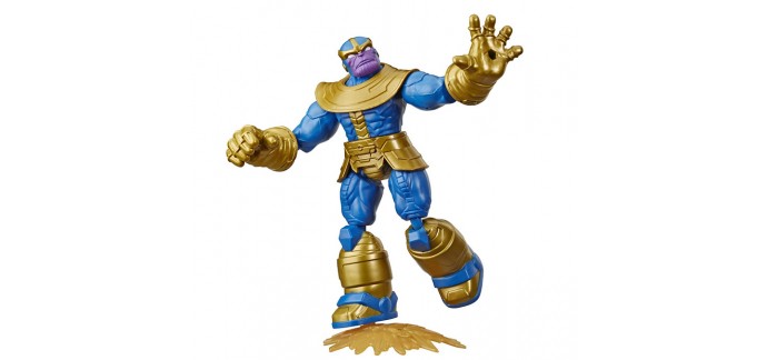 Amazon: Figurine flexible Bend & Flex Thanos - Marvel Avengers, 15 cm à 6,59€