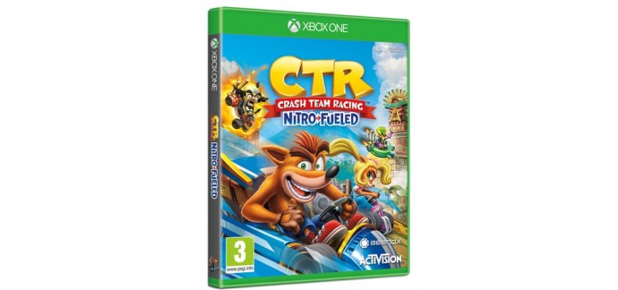 Auchan: Crash Team Racing Xbox One à 19,99€