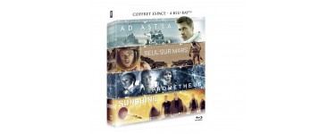 Amazon: Coffret Blu-Ray 4 Films : Ad Astra + Seul sur Mars + Prometheus + Sunshine à 18,99€