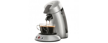 Amazon: Machine à Café à Dosettes Philips Senseo HD6556/51 - Argent, 0,75L à 49,99€