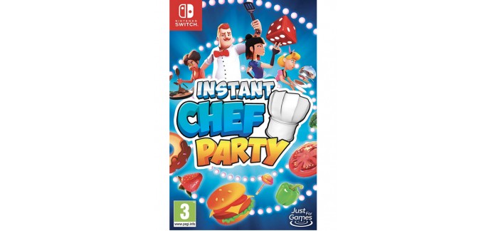 Amazon: Instant Chef Party sur Nintendo Switch à 17,44€ 
