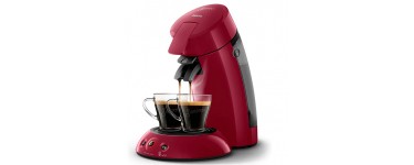 Amazon: Machine à Café à Dosettes Philips HD6554/91 Senseo Original Rouge Intense 0,75Litre à 49,99€