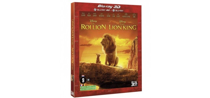 Amazon:  Le Roi Lion 3D + Blu-Ray 2D à 13,99€