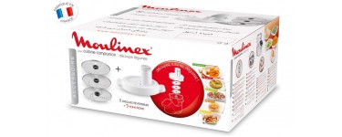 Amazon: Découpe-Légumes Moulinex XF383110 pour Robots Cuisine Companion à 73€