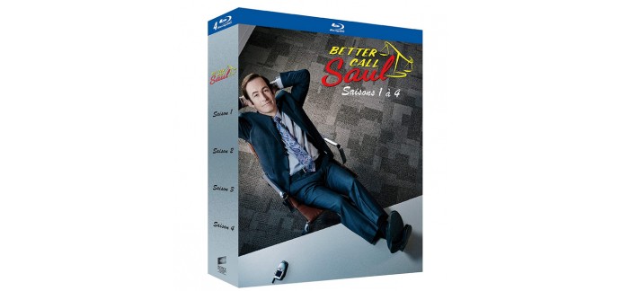 Amazon: Coffret Blu-Ray Better Call Saul - Saisons 1 à 4 à 27,99€