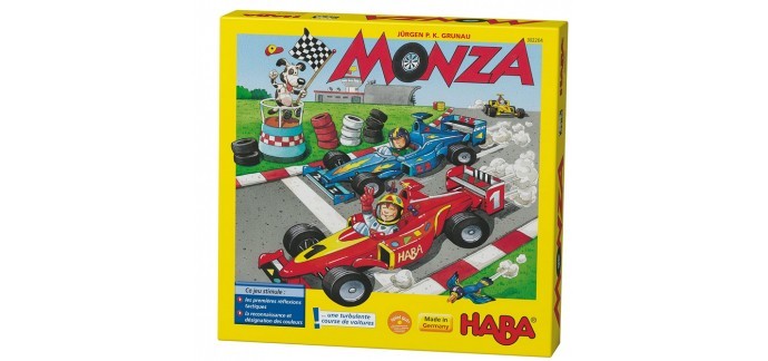 Amazon: Jeu de plateau Monza - Haba à 16,50€