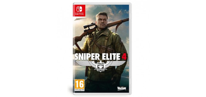 Amazon: Sniper Elite 4 Nintendo Switch à 19,99€