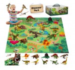 Amazon: Figurines Dinosaure avec tapis de jeu (11 pièces) Fivejoy à 22,94€