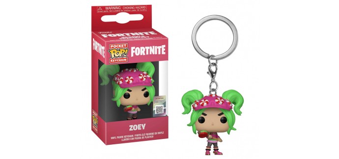 Amazon: Figurine Funko Pop! Keychain: Fortnite S2 - Zoey à 6,32€