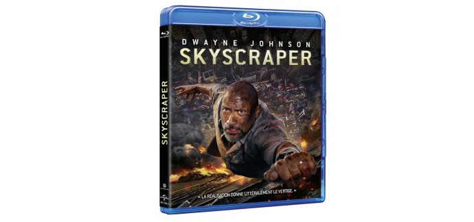 Amazon: Skyscraper en Blu-Ray + Digital à 6,99€