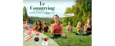 Kinder: 3 montres Withings, 5 abonnements de yoga en ligne, 100 Kinder Country à gagner