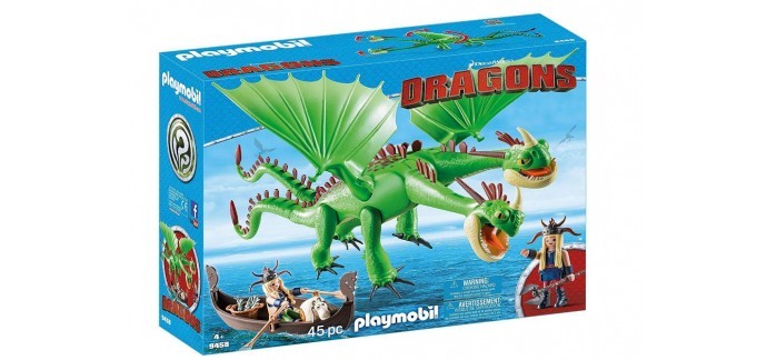 Amazon: Playmobil Kognedur et Kranedur avec Pète et Prout - 9458 à 39,99€