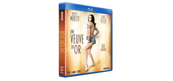 Amazon: Une Veuve en Or en Blu-Ray + DVD + CD à 6,37€