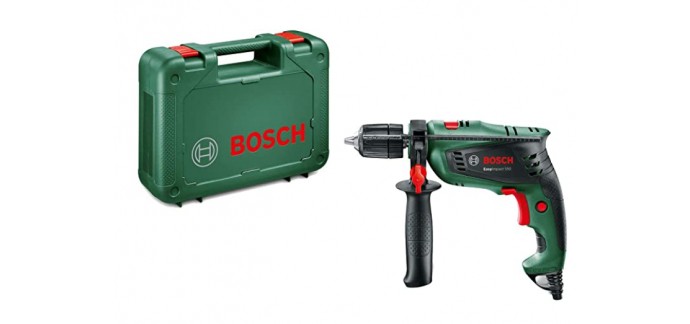 Amazon: Perceuse à percussion filaire Bosch - Easyimpact 550 avec accessoires et coffret rangement à 36,98€