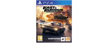 Amazon: Jeu Fast & Furious Crossroads sur PS4 à 32,14€