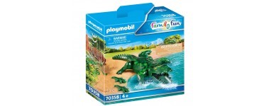 Amazon: Playmobil Alligator avec Ses Petits - 70358 à 8,99€