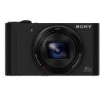 Amazon: Appareil Photo Numérique Sony DSCWX500B - CMOS Exmor R, 18.2 Mpix, Zoom Optique 30x à 219€