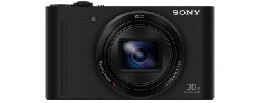 Amazon: Appareil Photo Numérique Sony DSCWX500B - CMOS Exmor R, 18.2 Mpix, Zoom Optique 30x à 219€