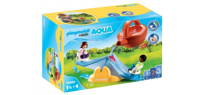 Amazon: Playmobil Balançoire Aquatique avec arrosoir - 70269 à 13,56€