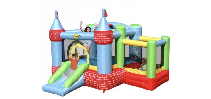 PicWicToys: Structure gonflable en forme de château fort à 249,99€