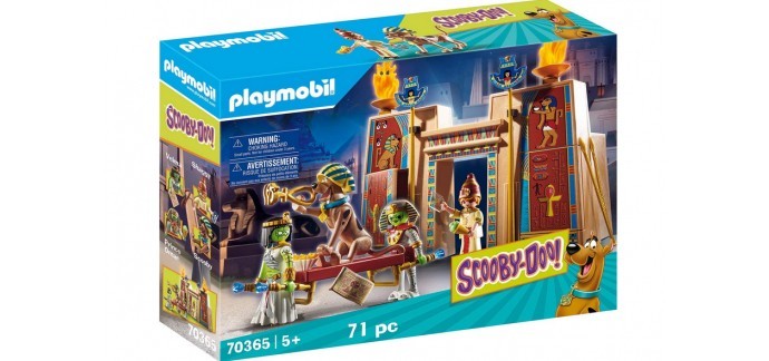 Amazon: Playmobil Scooby-Doo! Histoires en Egypte - 70365 à 19,99€