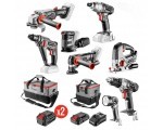 Brico Privé: MegaPack 8 outils - 2 bat Li-Ion 4Ah + 1 bat Li-Ion 2Ah + chargeur + 2 sacs porte-outils à 399,99€