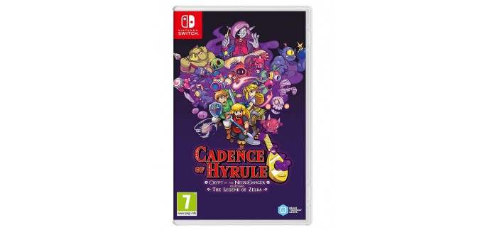Amazon: Cadence of Hyrule : Crypt of the NecroDancer Featuring The Legend of Zelda sur Switch à 19,99€