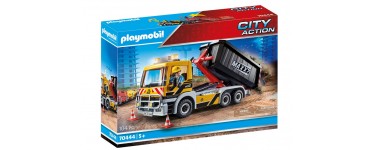 Amazon: Playmobil Camion avec benne et plateforme interchangeables - 70444 à 37,50€