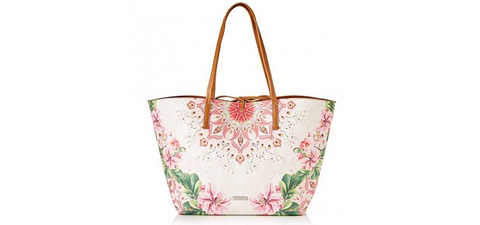 Amazon: Sac cabas reversible Desigual Flower Valkyria Sicilia à 39,98€