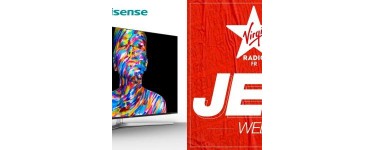 Virgin Radio: 1 TV Hisense 138cm à gagner