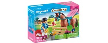 Amazon: Playmobil Set Cadeau Cavalière - 70294 à 6,98€