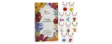 Amazon: Kit de graines de fleurs OwnGrown - 10 vari&eacute;t&eacute;s &agrave; 6,35&euro;