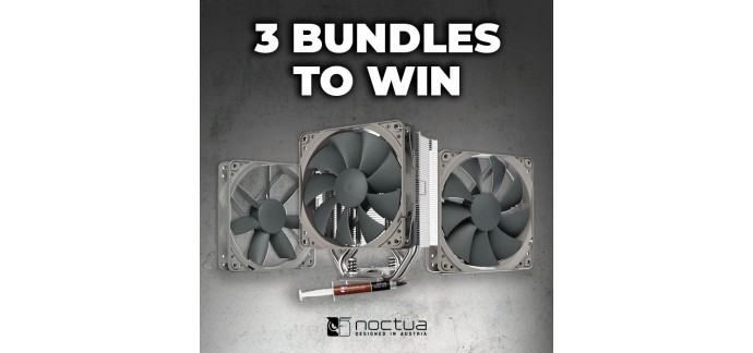 HEXUS: 3 Noctua NH-U12S redux bundles à gagner