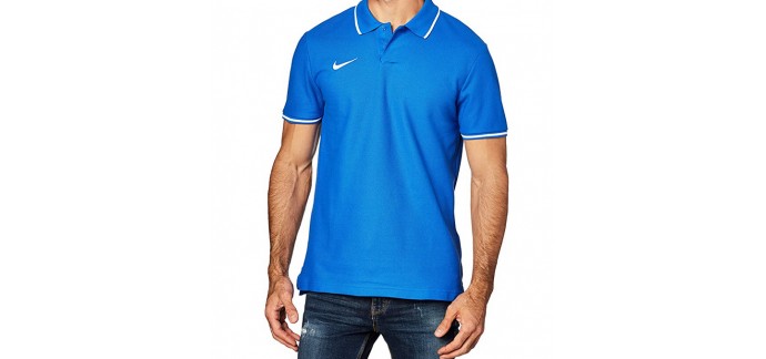 Amazon: T-Shirt Polo Nike Team Club 19 - AJ1502 Bleu à 19,95€